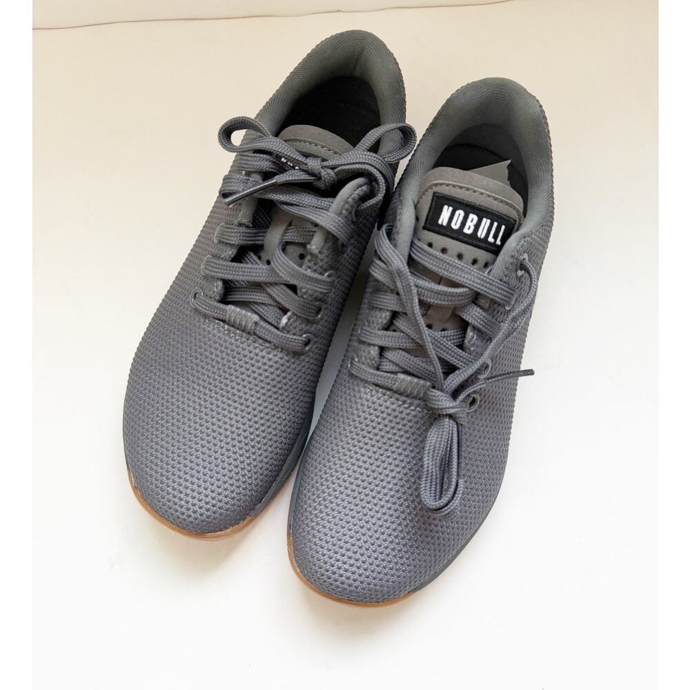 NOBULL Iron Dark Grey SuperFabric gym training shoes NWOB Women's 7